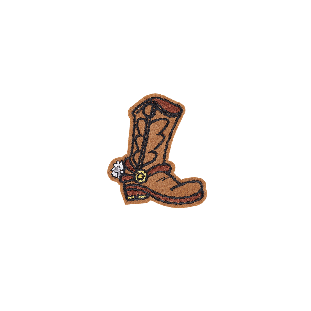 Kickin Country Western Boot Patch