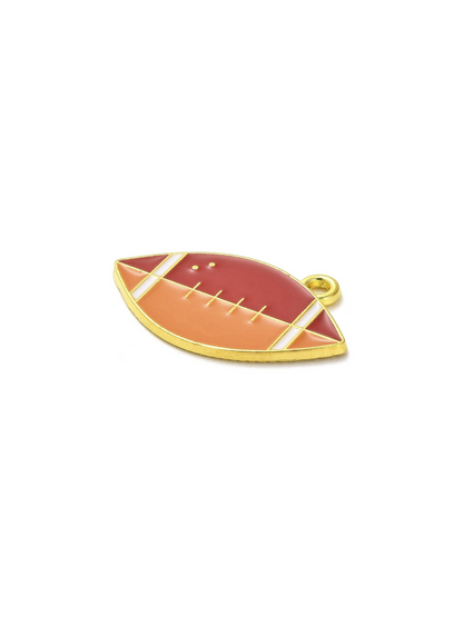 Gold Rugby Charm