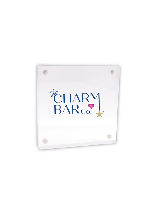 Acrylic Logo Frame | The Charm Bar Co.