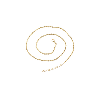 Overview of the Gold Jordan Necklace