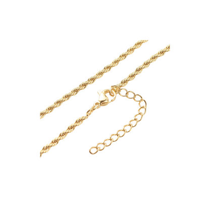 Close up view of the Gold Jordan Necklace