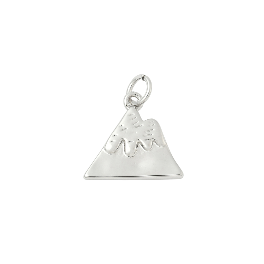 Front of the Silver Mountain Peak Charm