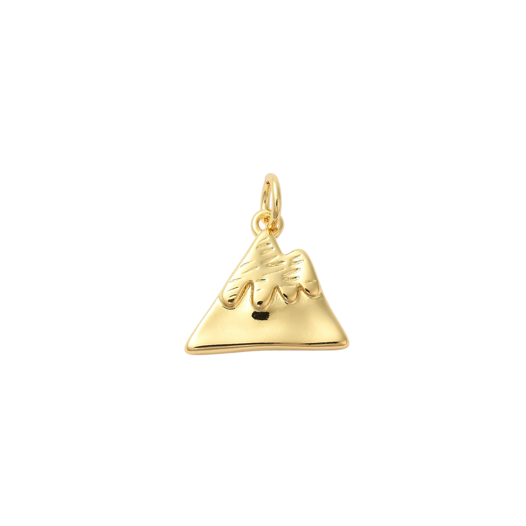 Transparent view of the Gold Mountain Peak Charm
