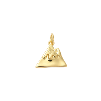 Transparent view of the Gold Mountain Peak Charm