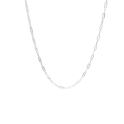 Silver Ashley (Flat) Necklace