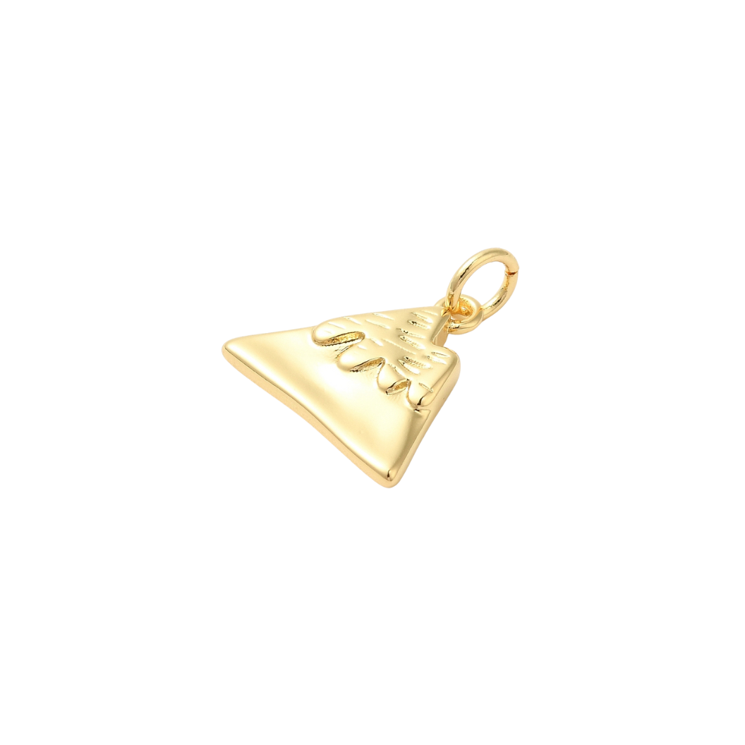 Sideview of the Gold Mountain Peak Charm