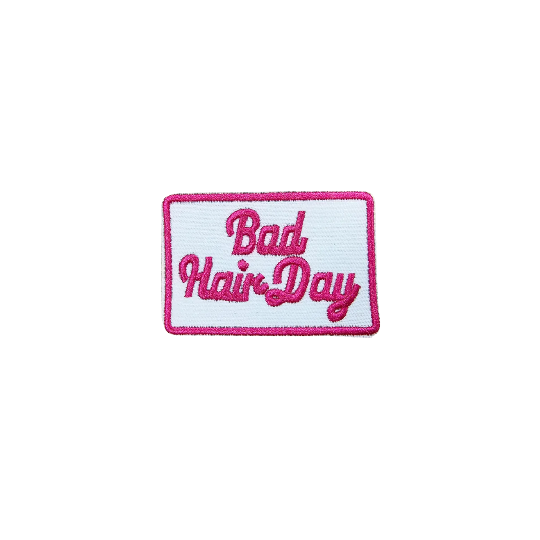 Pink Bad Hair Day - Patch