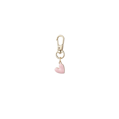 Gold Sweet Spin Heart Charm | Shoe & Purse Charm - Assorted in Pink