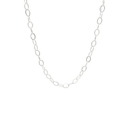Transparent view of the Silver Avery Kate Necklace
