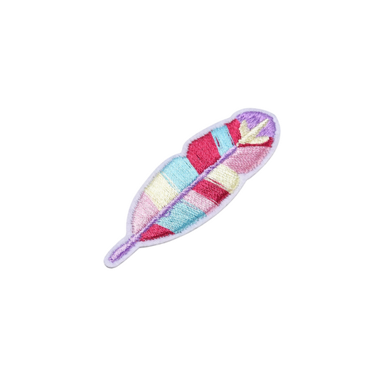 Colorful Feather Patch