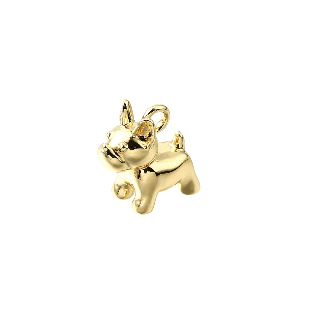 Gold Pup Pal Charm