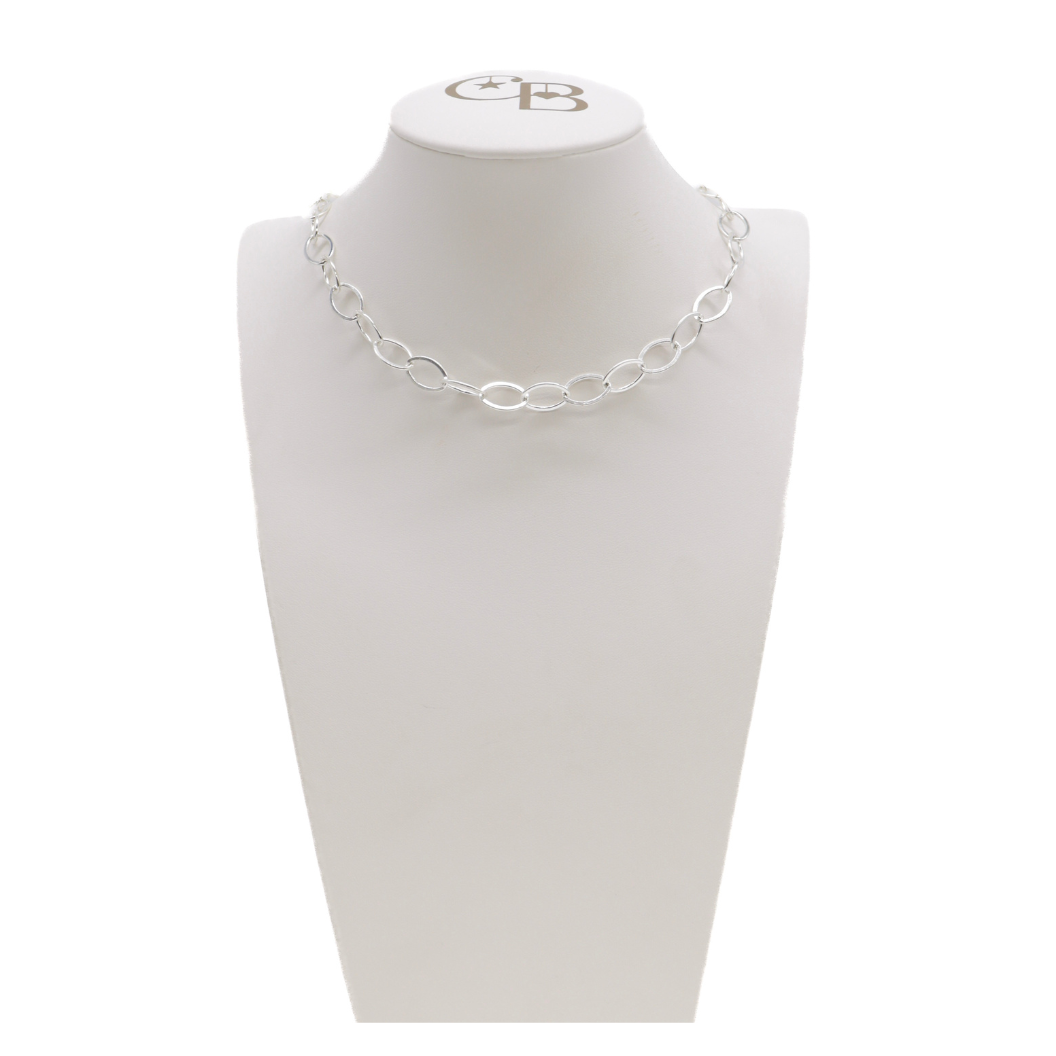 Avery Kate Necklace on a White Bust