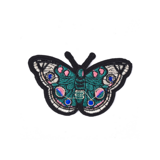 Front view of the Multi-Color Butterfly Patch