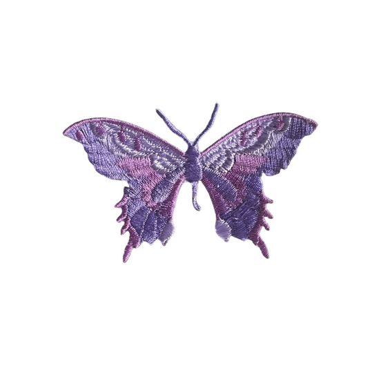 Front view of the Purple Butterfly Patch