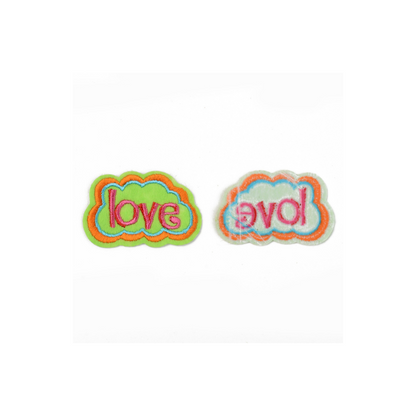 Front & back view of the Love Patch