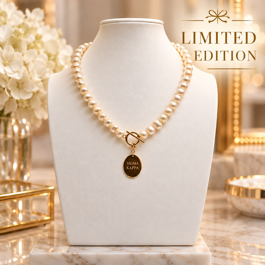 Sigma Kappa Pearl Legacy Necklace