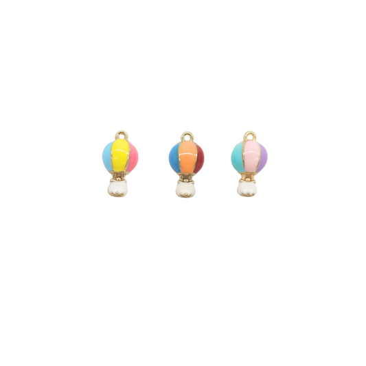 Up, Up, and Away Hot Air Balloon Charm