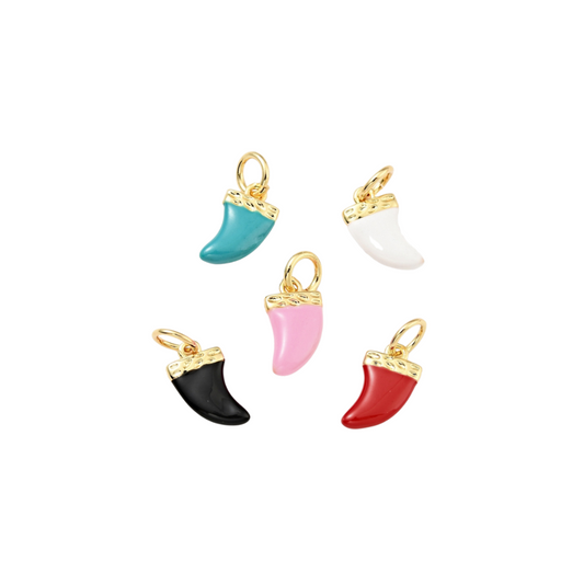 Gold Chili Pepper Charms -Assorted