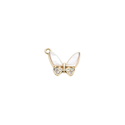 Gold Flutter Butterfly Charm