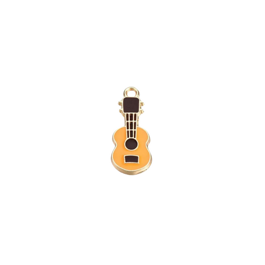 Gold Guitar Charm