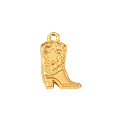 Front of the Coastal Cowgirl Boot Charm