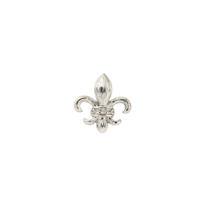 Silver Fleur De Lis Charm