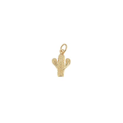 Gold Cactus Cutie Charm