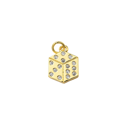 Gold Roll The Dice Charm