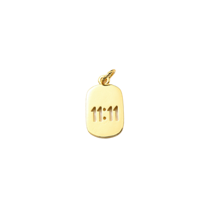 Gold 11:11 Wish Charm