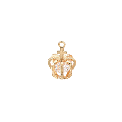 Gold Her Royal Highness Crown Charm