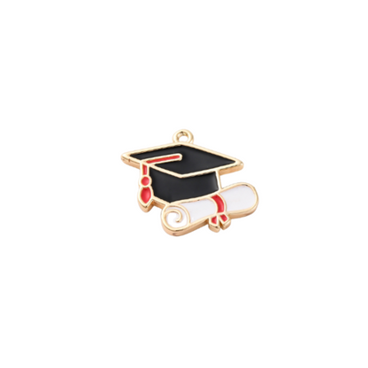 Front view of the Gold Graduate's Glory Charm