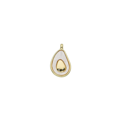 Gold Holy Guacamole Charm
