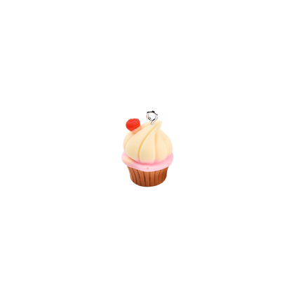 Sweet Tooth Cupcake Lanyard Charm