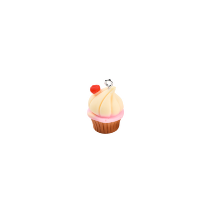Sweet Tooth Cupcake Lanyard Charm