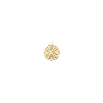 Gold Lord's Prayer Charm