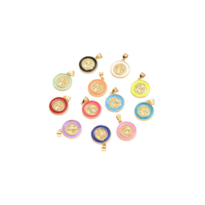 Gold Saint Charms | Assorted