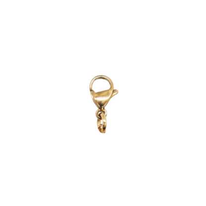 Gold Interchangeable Charm Clasp - 10.6