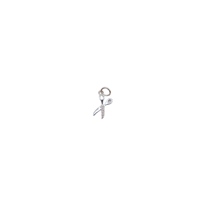 Silver 'Cut it' Scissors Charm