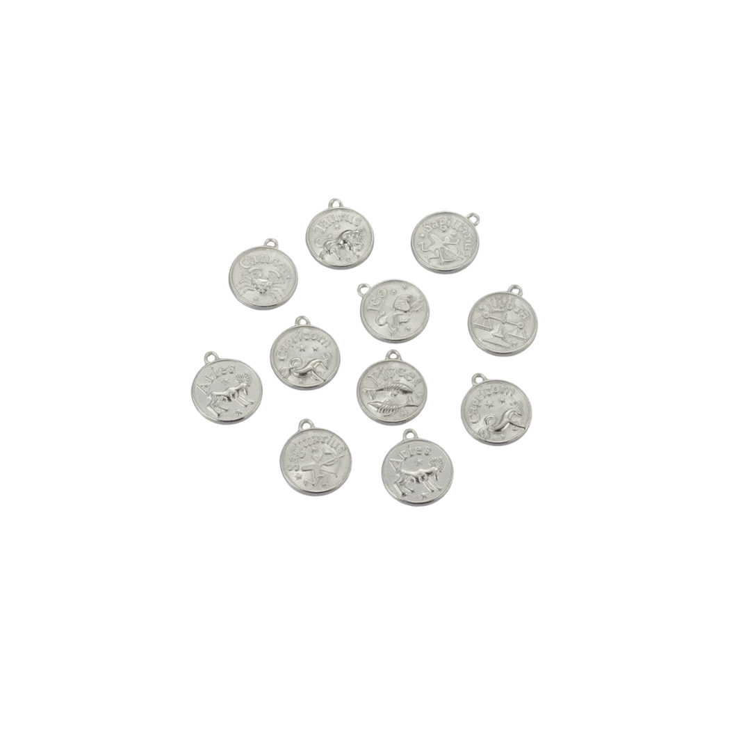 Silver Zodiac Charm