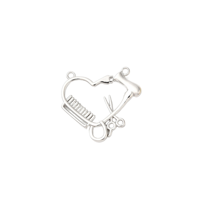 Silver For the Love of Hair Charm