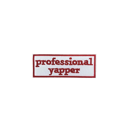 Professional Yapper - Patch