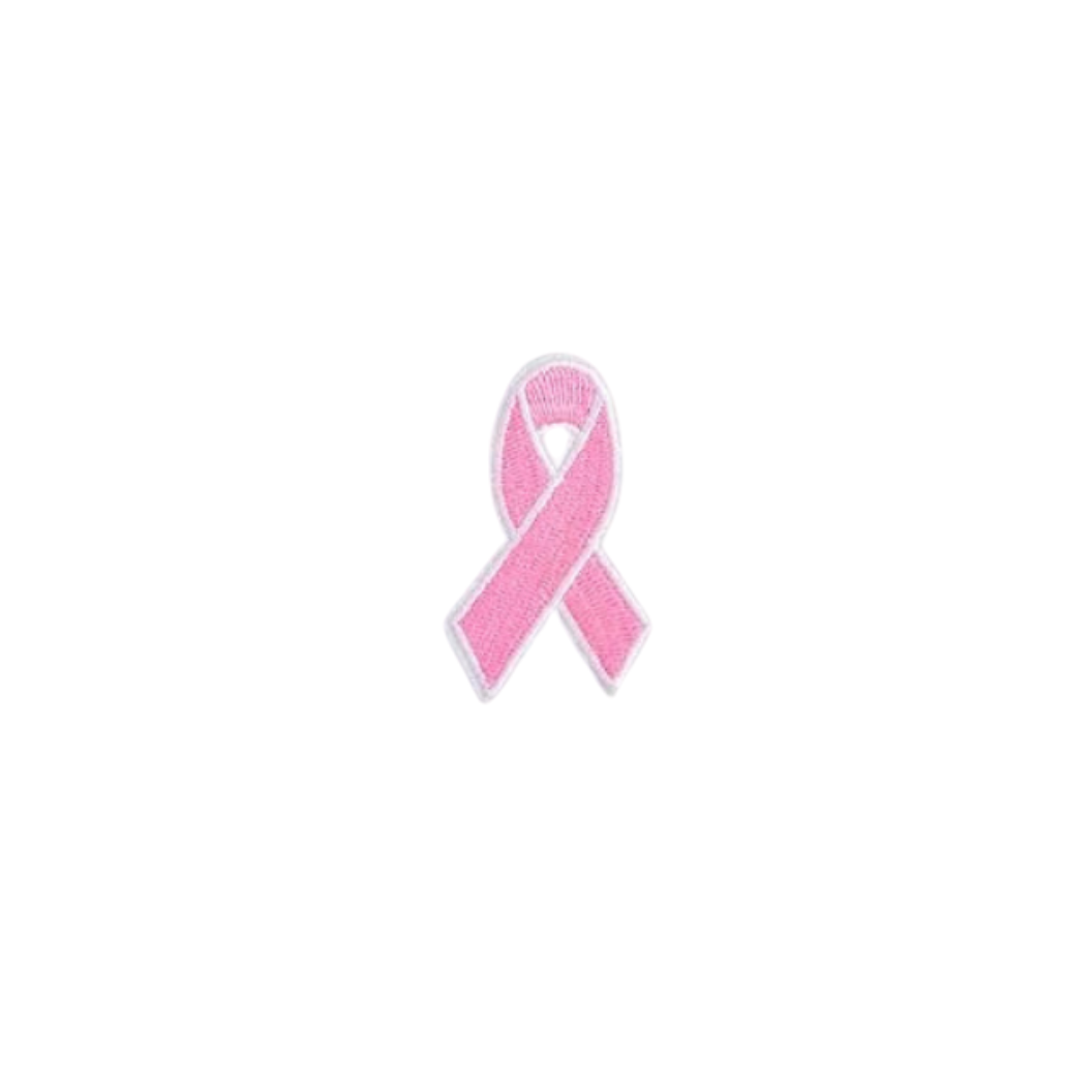 Breast Cancer Awareness Ribbon Patches-Light Pink