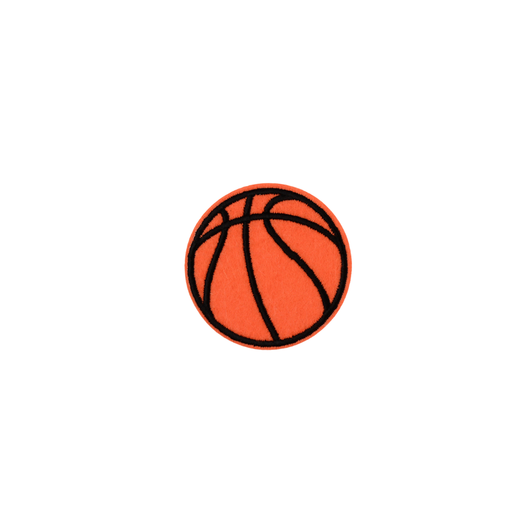 Basketball icon on a white background