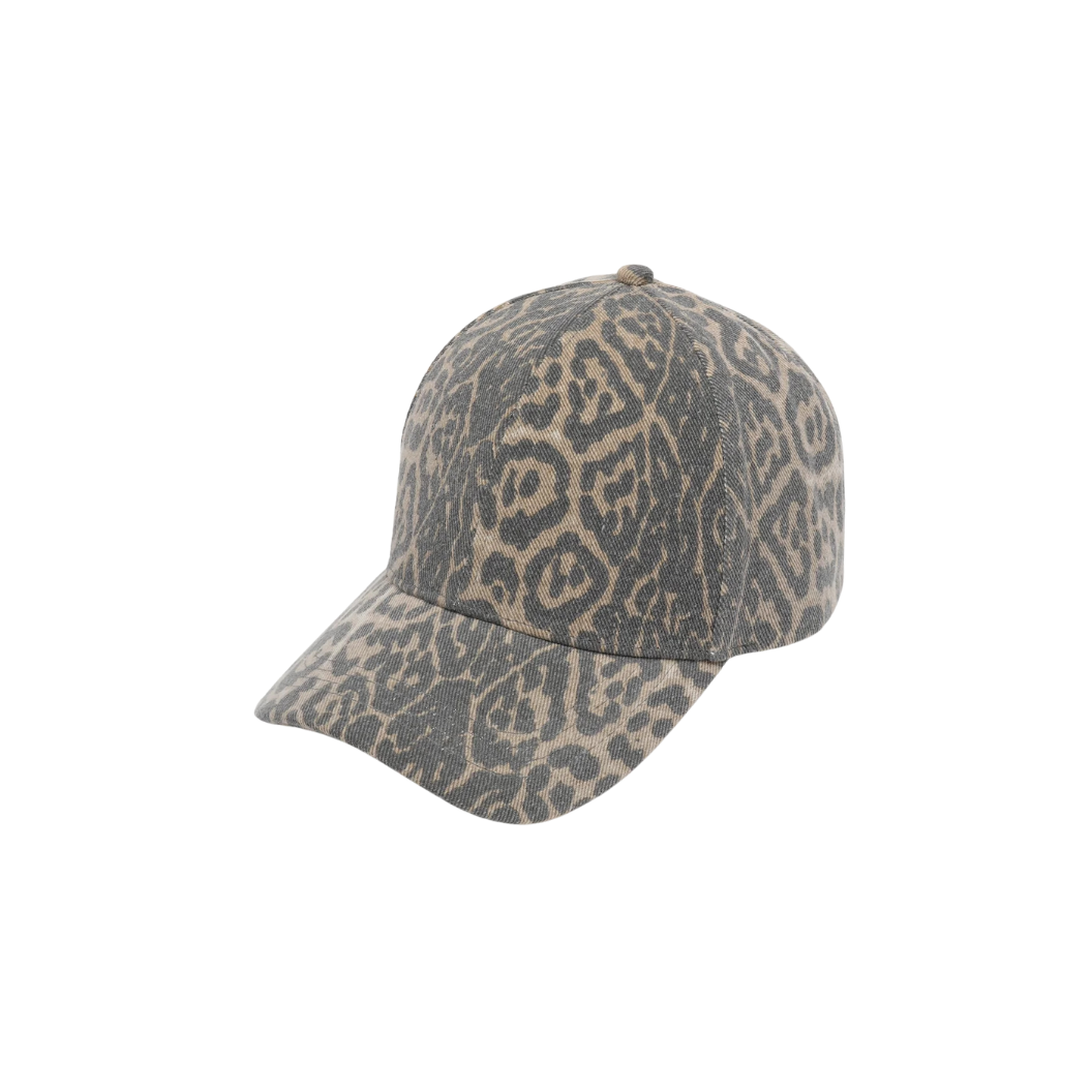 CB Hat Bar - Leopard Print Baseball Cap
