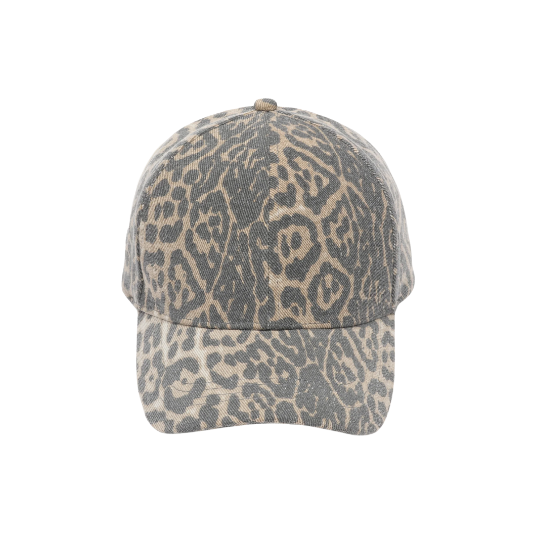 CB Hat Bar - Leopard Print Baseball Cap