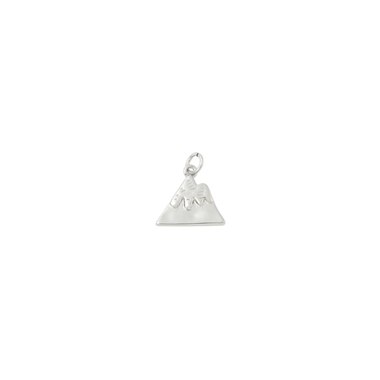 Silver Mountain Peak Charm