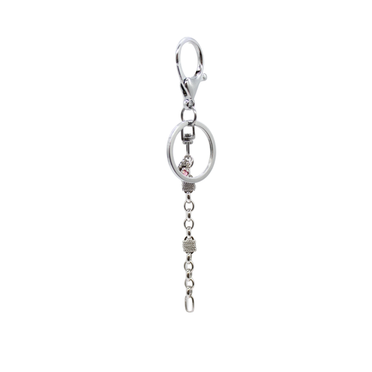 Silver Single Strand Keychain & Purse Charm