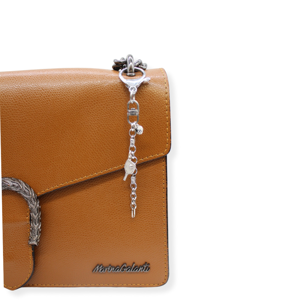 Silver Single Strand Keychain & Purse Charm