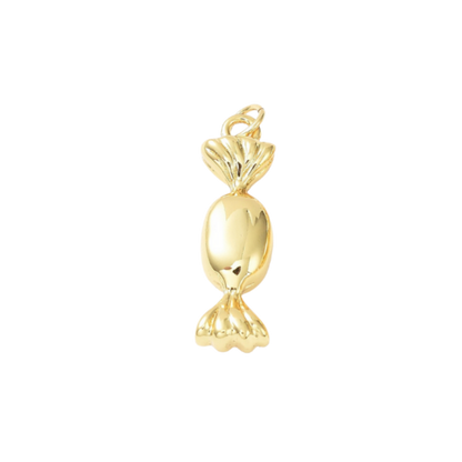 Gold Wrapped Candy Charm