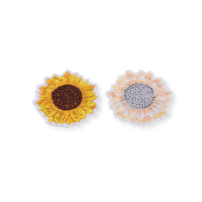 Front and back view of the Summer Sunflower Patch